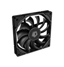 Вентилятор для корпуса ID-COOLING TF-9215-K 92x92x15мм (80шт./кор, PWM, 4pin, черный, резиновые углы, 800-2800об/мин)  BOX