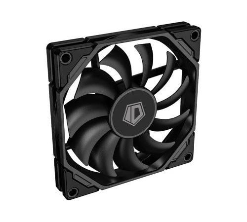 Вентилятор для корпуса ID-COOLING TF-9215-K 92x92x15мм (80шт./кор, PWM, 4pin, черный, резиновые углы, 800-2800об/мин)  BOX