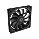 Вентилятор для корпуса ID-COOLING TF-9215-K 92x92x15мм (80шт./кор, PWM, 4pin, черный, резиновые углы, 800-2800об/мин)  BOX