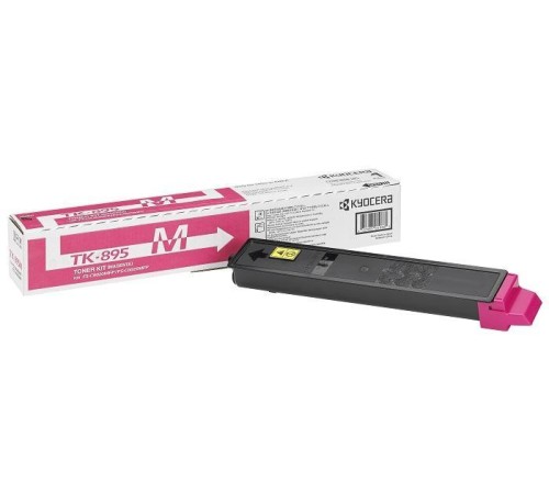 Kyocera Тонер-картридж TK-895M для FS-C8020MFP/8025MFP/8520MFP/8525MFP пурпурный (6000 стр.) Kyocera Тонер-картридж TK-895M для FS-C8020MFP/8025MFP/8520MFP/8525MFP пурпурный (6000 стр.)