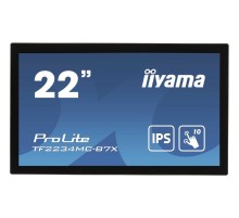 Монитор LCD 21.5'' 16:9 1920х1080(FHD) IPS, TOUCH, 350 cd/m2, 1000:1, 8ms, VGA, HDMI, DP, Open frame, 3Y, Black (Вскрытая упаковка)