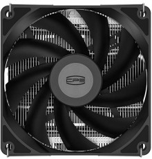 Кулер для процессора PCCooler RC400-37, Low Profile, 75mm FAN, 4 HEAT PIPES, 4-PIN PWM, 2000-4000 RPM, 39 DBA, FDB BEARING, LGA 1851/1700/1200/115X, AMD AM5/AM4