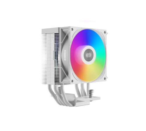 Кулер для процессора/ CPU Cooler PCCooler R400 ARGB WH (180W, 4-pin PWM, 133mm, Al/Cu, 4x6mm, ARGB, 1x92mm, 40.94CFM, 30dBA, 2200RPM, S: 1851/1700/1200/115X, AM5/AM4, white) Кулер для процессора/ CPU Cooler PCCooler R400 ARGB WH (180W, 4-pin PWM, 133mm, Al/Cu, 4x6mm, ARGB, 1x92mm, 40.94CFM, 30dBA, 2200RPM, S: 1851/1700/1200/115X, AM5/AM4, white)