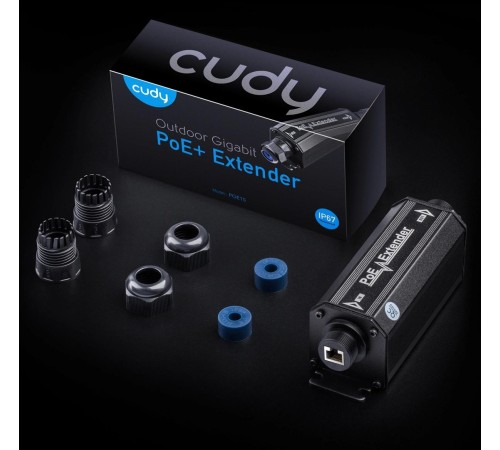 Уличный удлинитель PoE/ Gigabit PoE+ Outdoor Waterproof Extender
