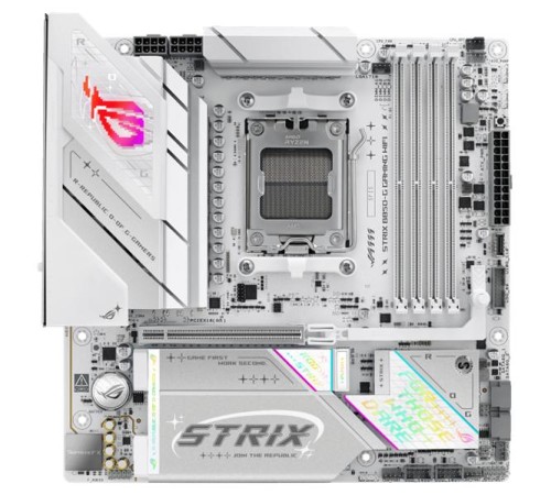 Материнская плата ASUS ROG STRIX B850-G GAMING WIFI, AM5, B850, 4*DDR5, 2*SATA, 4*M.2, 6*USB 3.2, 2*USB 2.0, Type-C, 2*PCIx16, DP+HDMI, ATX; 90MB1M30-M0EAY0