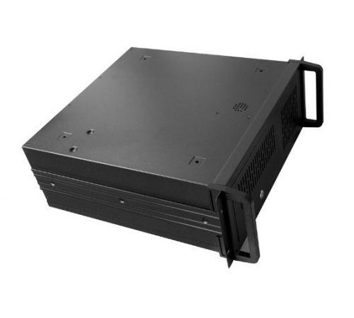 корпус MidiTower Powerman 4U rack-mount TS-4U  _____  USB3.0*2; Front fan 12cm*1; Rear fan 6cm*2; dust filter on the front door, intrusion switch, ATX