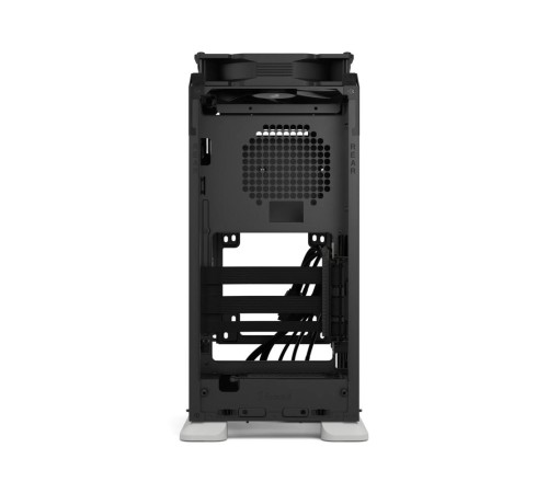 Корпус без блока питания/ Case Fractal Design Mood, Mini-Tower, 1x180mm, 2xUSB-A 3.0 + 1xUSB 3.2 Type-C, SFX PSU Support, mITX Light Gray