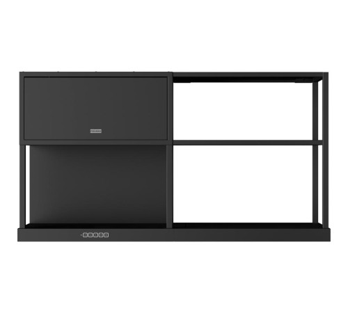 Вытяжка Franke FMA MODULAR F60 BK MATT/ Best, Настенная вытяжка Maris FMA MODULAR F60 BK MT, черный матовый, ширина 600 мм, 1050 м3/ч, сенсорное управление, угольный фильтр в комплекте