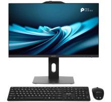 Моноблок MSI PRO AP242P 14M-670XRU   23.8"(1920x1080 IPS)/Intel Core i3 14100(3.5Ghz)/8192Mb/512PCISSDGb/noDVD/Int:Intel UHD Graphics 730/Cam/BT/WiFi/-/war 1y/4.63kg/Black/DOS + Wireless KB+M