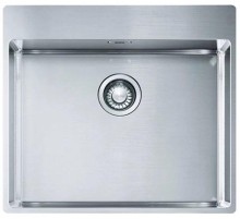 Мойка Franke 127.0677.190/ Best, Серия BOX, Мойка BXX 210-54, мойка 580x450 mm, чаша 540x410x200mm R 12 мм, возможен монтаж сверху, вровень и под столешницу, скрытый перелив, крепления FastFix