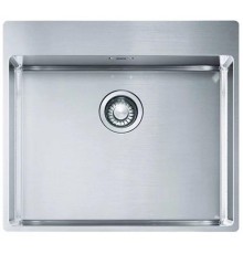 Мойка Franke 127.0677.190/ Best, Серия BOX, Мойка BXX 210-54, мойка 580x450 mm, чаша 540x410x200mm R 12 мм, возможен монтаж сверху, вровень и под столешницу, скрытый перелив, крепления FastFix