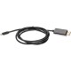 Кабель-адаптер/ Кабель-адаптер USB 3.1 Type-Cm --> DP(m) 4K@60Hz, 1,8m iOpen (Aopen/Qust) <ACU422C-1.8M>