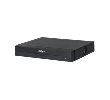 Видеорегистратор DAHUA 4-канальный IP-видеорегистратор с PoE, 4K и H.265+, ИИ Входящий поток до 80Мбит/с; сжатие: H.265+, H.265, H.264+, H.264, MJPEG; разрешение записи до 12Мп; накопители: 1 SATA III до 10Тбайт; восп