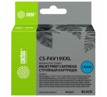 -/ Картридж струйный Cactus CS-F6V19XXL №123XL CS-F6V19XXL 123 XXL черный (1000стр.) (20мл) для HP Desk