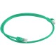 Greenconnect Патч-корд прямой 0.2m, UTP кат.5e, зеленый, позолоченные контакты, 24 AWG, литой, GCR-LNC05-0.2m, ethernet high speed 1 Гбит/с, RJ45, T568B