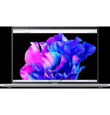 Ноутбук/ ACER Swift Go SFG14-73-77U8 14"(2880x1800 (матовый) IPS)/Intel Core Ultra 7 155H(1.4Ghz)/16384Mb/1024PCISSDGb/noDVD/Int:UMA/Cam/BT/WiFi/50WHr/war 1y/1.25kg/Silver/Win11Home