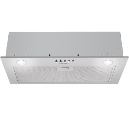 ВЫТЯЖКА MAUNFELD CROSBY SINGL 60 INOX/ Тип: полновстраиваемая, Цвет: нержавеющая сталь, Управление: кнопочное, Ширина, мм: 598, Полная потребляемая мощность, Вт: 190, Количество скоростей: 3, Максимальная производительность, м3/ч: 850, Диаметр воздуховода