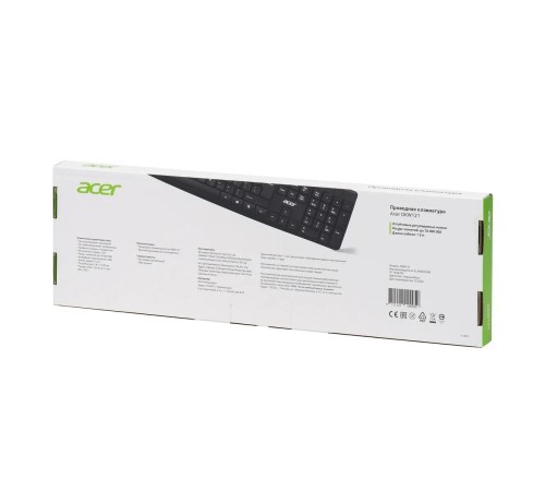 Клавиатура/ Клавиатура Acer OKW121 USB black