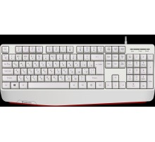 Defender Проводная клавиатура Atom HB-546 RU,белый,104+FN,1.8м