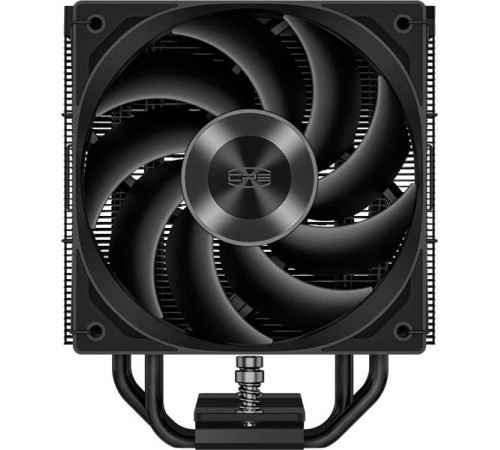 Кулер для процессора PCCooler RZ400 V2 BK, 120mm FAN, 4 HEAT PIPES, 4-PIN PWM, 500-2200 RPM, 32 DBA, FDB BEARING, LGA 1851/1700/1200/115X, AMD AM5/AM4