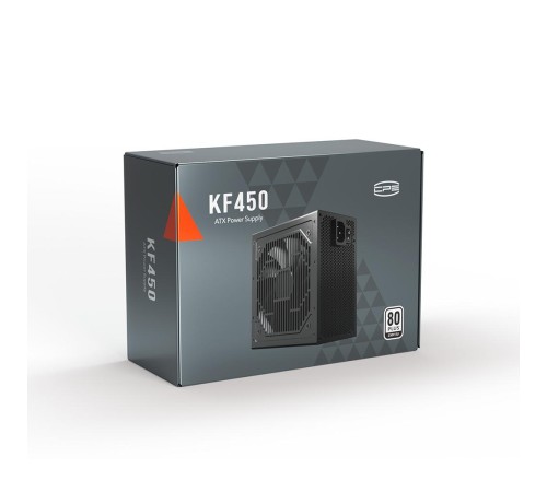 Блок питания ПК/ Power Supply PCCooler, 450W 80+ White (ATX, ATX 2.4, Non-modular, 1x24(20+4)pin 550mm, 1xCPU*2 8(4+4)pin 610+150mm, 1xPCIe*2 8(6+2)pin 510+150mm, 6xSATA*3+MOLEX4pin*2, Active, 120x120mm, 140x150x86mm, APFC, OVP, SCP, OPP)
