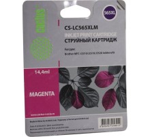 -/ Картридж струйный Cactus CS-LC565XLM пурпурный (14.4мл) для Brother MFC-J2510