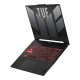 Ноутбук/ ASUS TUF F15 FX507ZC4-HN204 15.6"(1920x1080 (матовый, 144Hz) IPS)/Intel Core i5 12500H(2.5Ghz)/16384Mb/1024PCISSDGb/noDVD/Ext:nVidia GeForce RTX3050(4096Mb)/Cam/BT/WiFi/56WHr/war 1y/2.2kg/Mecha Gray/DOS