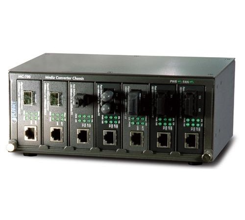 MC-700 шасси для установки медиаконвертеров/ 7-Slot 10" Media Converter Chassis MC-700 шасси для установки медиаконвертеров/ 7-Slot 10" Media Converter Chassis