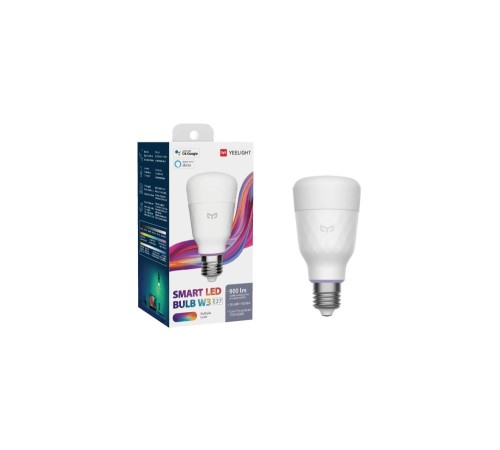 Умная LED-лампочка Yeelight Smart LED Bulb W3(Multiple color), цветной, YLDP005 (Вскрытая упаковка) Умная LED-лампочка Yeelight Smart LED Bulb W3(Multiple color), цветной, YLDP005 (Вскрытая упаковка)