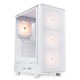 Корпус без блока питания/ Case HSPD M510, Mesh Mid Tower, White, TG, 0.5 SPCC, 4x120mm ARGB (Orbis F1) ATX, mATX, mITX 180/280/160mm 1x2.5", 1x3.5", 7xPCI 2xUSB-A 3.0 517x277x418mm