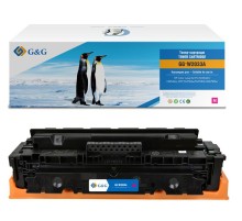 Картридж Cartridge G&G 415A для HP CLJ M454/M479 с чипом 2 100 стр. пурпурный аналог W2033A  гарантия 36 мес.