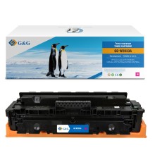 Картридж Cartridge G&G 415A для HP CLJ M454/M479 с чипом 2 100 стр. пурпурный аналог W2033A  гарантия 36 мес.