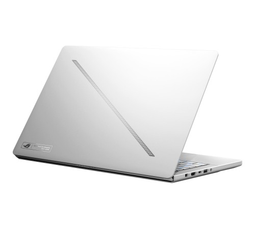 Ноутбук/ ASUS ROG Zephyrus G14 GA403UM-QS038 14"(2880x1800 OLED 120Hz)/AMD Ryzen 9 270(4Ghz)/32768Mb/1024PCISSDGb/noDVD/Ext:nVidia GeForce RTX 5060(8192Mb)/Cam/BT/WiFi/73WHr/war 1y/1.5kg/Platinum White/DOS +  +чехол