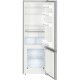 Холодильники Liebherr/ 161.2x55x63, объем камер 212/53 л, нижняя морозильная камера, серебристый