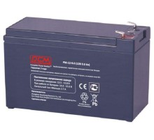 Батарея, напряжение 12В, емкость 9А*ч, макс. ток разряда 45А, макс. ток заряда 2.7А, свинцово-кислотная типа AGM, тип клемм T2(250)/T1(187)/ POWERCOM PM-12-9.0 (12V 9Ah)