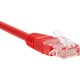 Патчкорд/ Патчкорд литой "Telecom" UTP кат.5е 2,0м красный