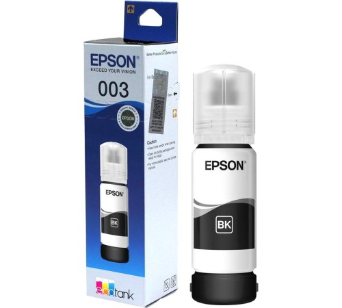 Чернила/ Epson 003 EcoTank Ink Black 65ml