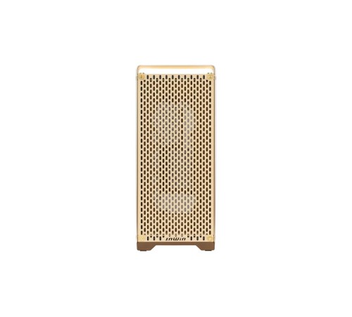 Корпус без блока питания/ Case InWin Dubili, Full-Tower, TG, 4x140mm, 2xUSB-A 3.2 + 1xUSB-C 3.2, E-ATX, ATX, mATX, mITX Champagne Gold