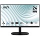 Монитор MSI PRO MP245V 23,8" 16:9 FHD(1920x1080) VA Flat,1ms(MPRT),4000:1,100M:1,300nit,178/178,HDMI 1.4,VGA(D-Sub),Tilt,VESA,100Hz,Black,1y war-ty