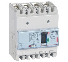 Автоматический выключатель DPX3160 - термомагнитный расцепитель - 36 кА - 400 В  - 4П - 16 А АВТ.ВЫКЛ.DPX3160 4P 16А 36kA