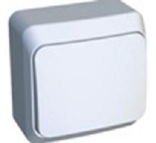 ЭТЮД О/У 1-клавишный ПЕРЕКЛЮЧАТЕЛЬ 10 АХ, БЕЛЫЙ, Россия