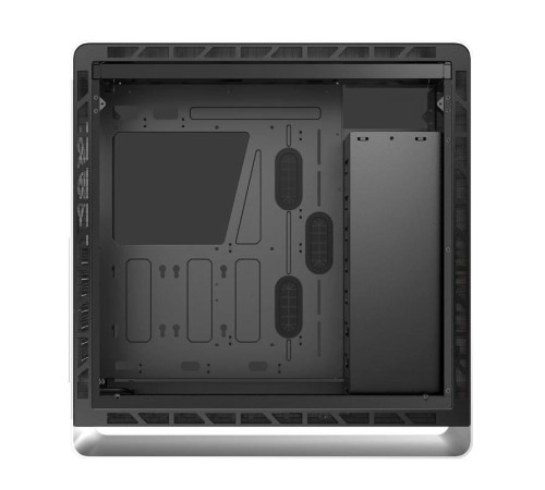 Корпус без блока питания/ Case JONSBO UMX6S-A, Midi-Tower, no fun, 2xUSB-A 3.2 + 2xUSB-A 2.0 + 1xUSB-C 3.2, E-ATX, ATX, mATX, mITX Silver
