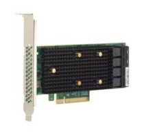 Контроллер Broadcom Controller 9400-16i (05-50008-00) (PCI-E 3.1 x8, LP, Internal) Tri-Mode SAS/SATA/PCIe(NVMe) 12G, 16port (4*int SFF8643), 1 year