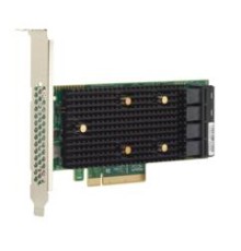 Контроллер Broadcom Controller 9400-16i (05-50008-00) (PCI-E 3.1 x8, LP, Internal) Tri-Mode SAS/SATA/PCIe(NVMe) 12G, 16port (4*int SFF8643), 1 year