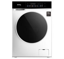 Стиральная машина с сушкой KORTING/ Стиральная машина с сушкой KORTING, отдельностоящая, глубина 62 см, загрузка 10 кг (при сушке 7 кг), 10 программ, 1200 об/мин, сенсорное управление, цветной Full Touch дисплей, инверторный мотор с прямым приводом, отсро