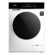 Стиральная машина с сушкой KORTING/ Стиральная машина с сушкой KORTING, отдельностоящая, глубина 62 см, загрузка 10 кг (при сушке 7 кг), 10 программ, 1200 об/мин, сенсорное управление, цветной Full Touch дисплей, инверторный мотор с прямым приводом, отсро