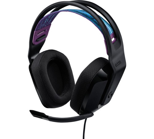 Гарнитура/ Logitech Headset G335 Wired  Black Gaming  -3.5 мм