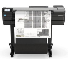 Широкоформатный принтер HP DesignJet T830 MFP (p/s/c, 24",4color,2400x1200dpi,1Gb,26sppA1,USB for Flash/GigEth/Wi-Fi,stand,mediabin,rollfeed,sheetfeed,tray50(A3/A4),autocutter,Scanner600dpi,24x109", repl. F9A28A)