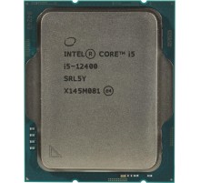 Процессор/ APU LGA1700 Intel Core i5-12400 (Alder Lake, 6C/12T, 2.5/4.4GHz, 18MB, 65/117W, UHD Graphics 730) OEM (analog CM8071504650608)