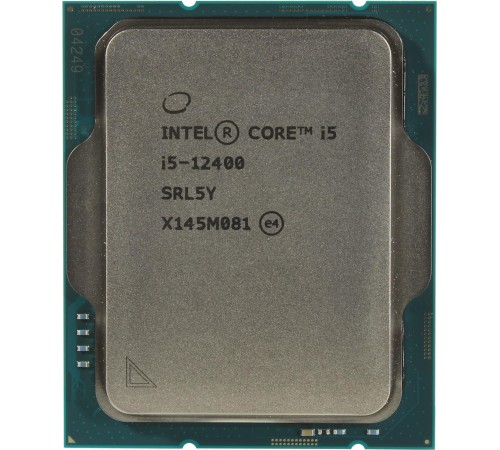 Процессор/ APU LGA1700 Intel Core i5-12400 (Alder Lake, 6C/12T, 2.5/4.4GHz, 18MB, 65/117W, UHD Graphics 730) OEM (analog CM8071504650608)